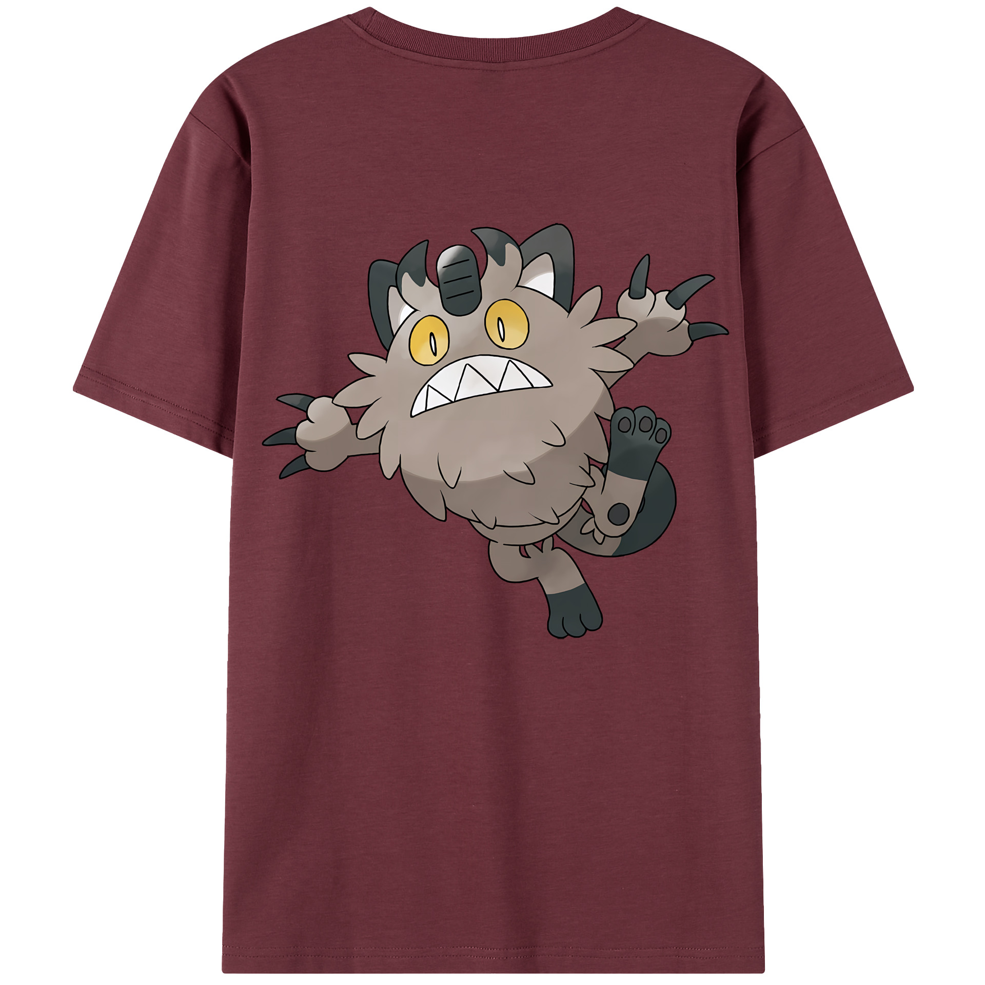 （画像用） ポケットモンスター Pokémon 綿100％半袖Tシャツ（背面プリント）